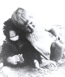 A Girl and Her Chimp